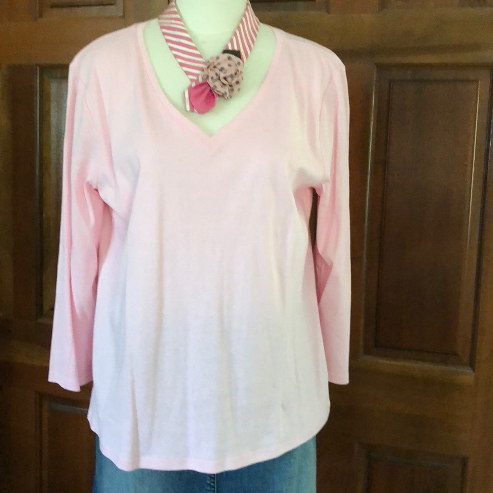 Chaps V-Neck Top